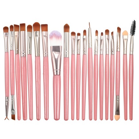 Makeup Brush Set,20 Pcs Professional Makeup Brushes Foundation Eyeshadow  Blush Brush,Concealers Face Powder Eye Make Up Brushes Set Kit (Champagne)  