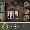 VAXCEL 1 Light Burnished Bronze Rustic Outdoor Wall Lantern Clear Glass, Tree, 12.5 inch - 2 of 4