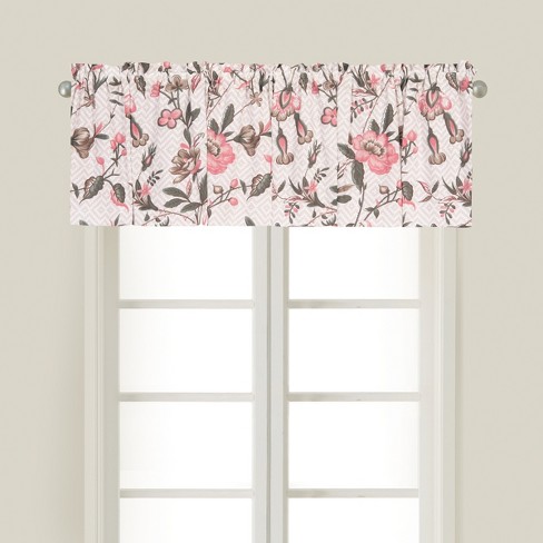 C&F Home Blair Garden Cotton Beige Valance Window Treatment Set of 2 - image 1 of 3