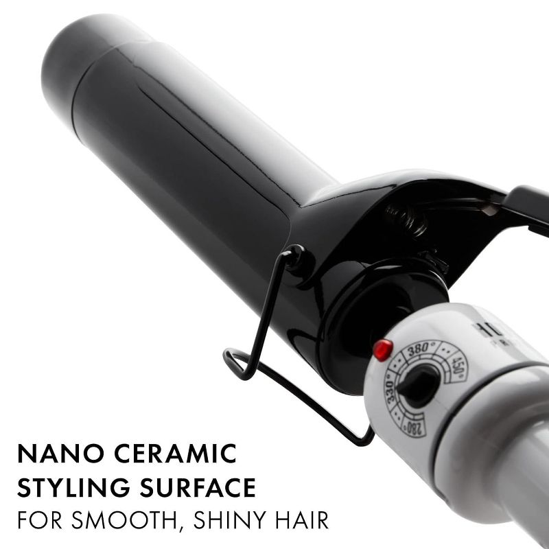 HOT TOOLS Pro Artist Nano Ceramic Curling Iron/Wand | For Smooth, Shiny Hair (1-1/4"), 3 of 6