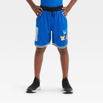 Boys' Sonic the Hedgehog Athletic Mesh Shorts - Royal Blue