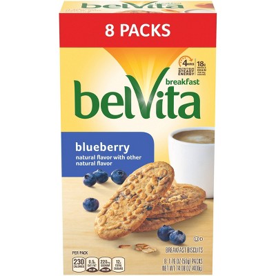belVita Blueberry Breakfast Biscuits 8 packs
