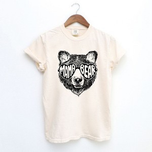 Simply Sage Market Women's Mama Bear Sunglassess Short Sleeve Garment Dyed Tee - 1 of 2