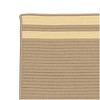 Colonial Mills Denali End Stripe Area Rug, 4x6, Yellow - 2 of 3