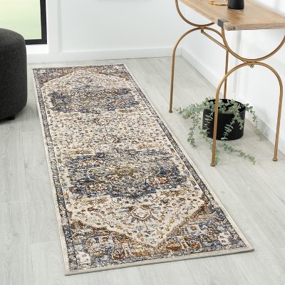 Luxe Weavers Moroccan Floral Bohemian Indoor Area Rug