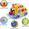 iPlay, iLearn Electronic Self-Driving Musical Bus with 3D Animal Matching Game, Toddler Sensory Toy with Lights and Nursery Rhymes, 18 Months and Up - image 3 of 4