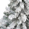 Nearly Natural 4-ft Flocked Rock Springs Spruce Artificial Christmas Tree - 3 of 4
