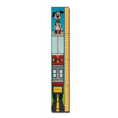 Trademark Fine Art -6 Foot Growth Chart 'Growth Spark' by Sylvia Masek