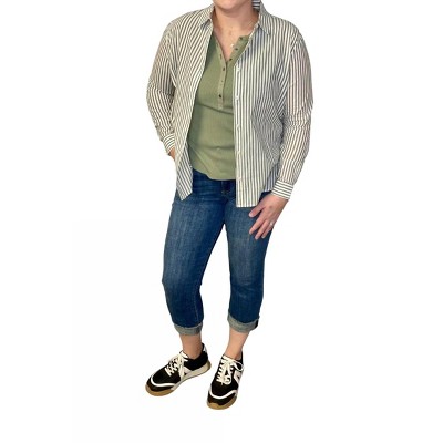 Women's Crane Stripe Shirt - Flags & Anthem