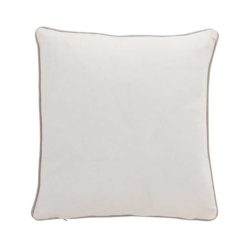 Saro Lifestyle Embroidered Flower  Decorative Pillow Cover, 2 of 4