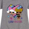 - LOL Surprise! - Dolls Lead Together Graphic Short Sleeve Fleece Dress - 2 of 4