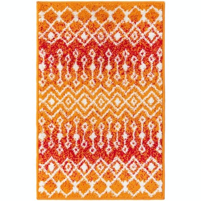 orange and red
