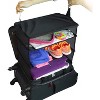 Grand Fusion Stow-n-go Space Saving Travel Luggage Organizer, Packing Cube  Built In Hanging Shelves Laundry Storage Compartment - Large – Dark Grey :  Target