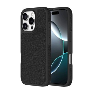 Incase ICON Apple iPhone 16 Pro Case - Obsidian Pebbled Leather - 1 of 4