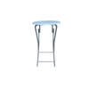 VisioGear 2PCS Folding Bar Table with Detachable Legs, Folding Table for Living Room, White, 19.69"*19.29"*43.7" - 4 of 4