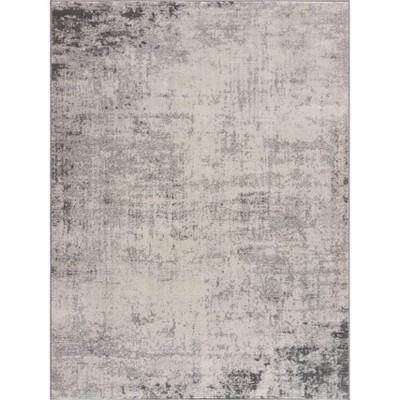 Hauteloom Kalanganan Abstract Gray Rug