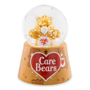 Silver Buffalo Care Bears Tenderheart Bear Mini Light-Up Snow Globe | 2.5 Inches Tall - 1 of 4