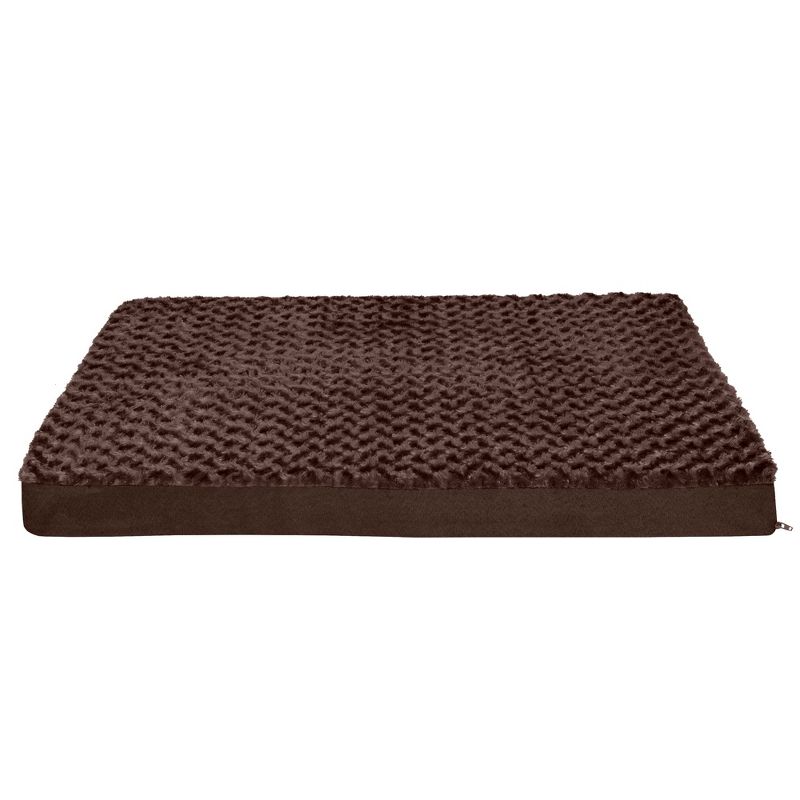 FurHaven Ultra Plush Deluxe Memory Foam Dog Bed, 2 of 4