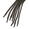 Elerevyo Round Rope Dual Colored Striped 0.2" Thick Boot Sneakers Shoelace 3 Pairs - 3 of 4
