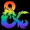 Men's Dungeons & Dragons Rainbow Ampersand Logo T-Shirt - 2 of 4