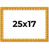 PosterPalooza | 25x17 Bamboo Picture Frame, UV Acrylic, 4 Finishes - Brown, Black, Gold, and Natural - 2 of 4