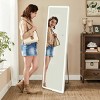 GlasFlength Full Length Mirrors Full Length Mirrors Versatile Reflection Surface For Contemporary Living Areas, Silver, 63.7"*20.8"*1.5" - 2 of 4