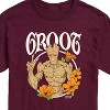 Men's - Marvel - Guardians of the Galaxy Groot Peace Flowers Short Sleeve Graphic T-Shirt - 2 of 4