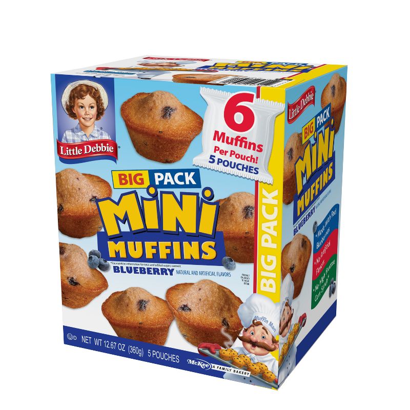 Little Debbie Big Pack BlueBerry Mini Muffins - 12.67oz, 4 of 6