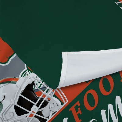 Miami Hurricanes 2001 Champions Polyester Wall Hanging