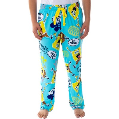 Seven Times Six Nickelodeon SpongeBob SquarePants Women's It's Friday! Sleep Lounge Pajama Pants Multicoloured