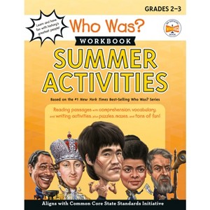 Who Was? Workbook: Summer Activities - (Who Was? Workbooks) by  Catherine Nichols (Paperback) - 1 of 1
