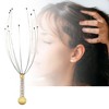 Unique Bargains Hand-Held 20 Fingers Head Massager 1 Pc - 2 of 4