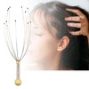 Unique Bargains Hand-Held 20 Fingers Head Massager 1 Pc - image 2 of 4