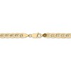 Black Bow Jewelry 4.75mm, 14K Yellow Gold, Hollow Anchor Link Chain Necklace - 4 of 4