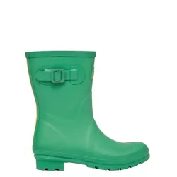 Joules Womens Kelly Neoprene Lined Wellies - Granny Smith - 11