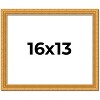 PosterPalooza | 16x13 Wood Antique Frame with UV Acrylic, 4 Finishes: Bronze, Gold, Silver, and Black - 2 of 4