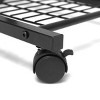 Tangkula Snack Magazine Sofa End Table Rolling Casters Height Adjustable - 4 of 4