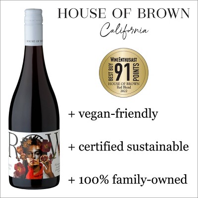 House of Brown Red Blend Wine - 750ml Bottle