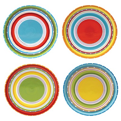 Salad Plates 8.75" Mariachi Set of 4 - Certified International