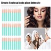 Unique Bargains Travel Blending Foundation Concealer Blusher Makeup Brush Set 10.3x1.4cm 30 Pcs - 2 of 4