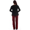 Just Love Womens Ultra-Soft Pajama Pant Set with Matching Socks - 3 Piece Micro Fleece PJ Set - 2 of 3