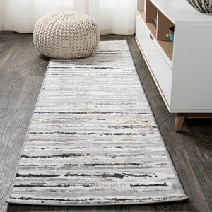 Batten Modern Stripe Area Rug  - JONATHAN Y - 1 of 4