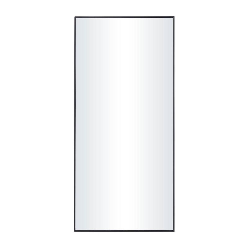 Wood Wall Rectangle Wall Mirror with Thin Frame - Olivia & May, 1 of 6