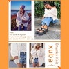 Clearlove Women's Cardigan Soft Pocketed Long Sleeves Casual Knitted Open Front Cardigans Lightweight Sweaters - 4 of 4