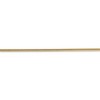 Black Bow Jewelry 1.6mm, 14k Yellow Gold, Round Solid Snake Chain Bracelet - 2 of 4