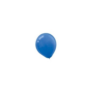 Amscan Solid Color Packaged Latex Balloons 12" Bright Royal Blue 4/Pack 72 Per Pack (113250.105) - 1 of 1