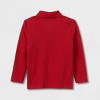 Toddler Boys' Long Sleeve Interlock Uniform Polo Shirt - Cat & Jack™ - 2 of 3