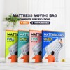 Aoibox Plastic Mattress Bag for Moving Storage Waterproof Mattress Protector Tear-Resistant King Size 1.5MIL Cover - 3 of 4