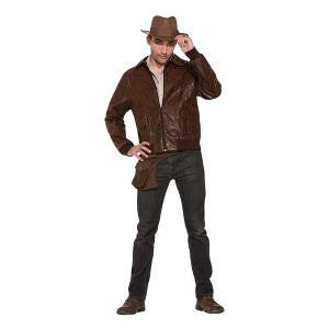 1940's Bomber Costume Jacket Adult Men - 1 of 4