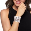Ross-Simons Italian Sterling Silver Brushed and Polished Openwork Butterfly Cuff Bracelet - 2 of 4